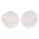 A set of reusable liners for a bra, 2 pcs., Beige color