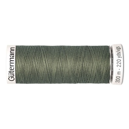 SEW-HALL thread for all materials, 200 m, 748277 (824 green camouflage)