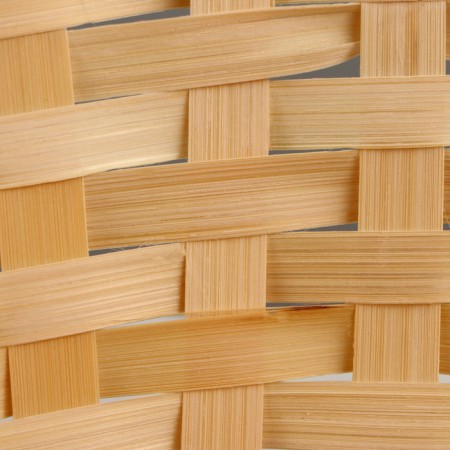 Wicker basket, 30x22 x h13/49cm, bamboo, natural-3