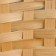 Wicker basket, 30x22 x h13/49cm, bamboo, natural