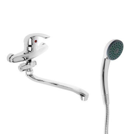 Accoona A7043 bath mixer, single -leaf, silumin, chrome