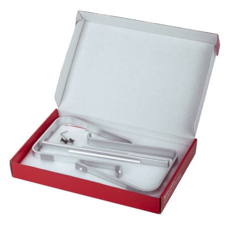 Laptop stand aluminum, non -slip, 29x21x16 cm, Brauberg Solid 513618-6
