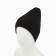 Female Winter hat, black color, size 52-56