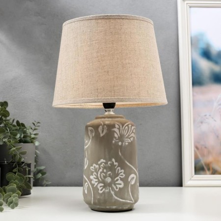 Table lamp 16354/1 E14 40W gray 22x22x36 cm Risalux