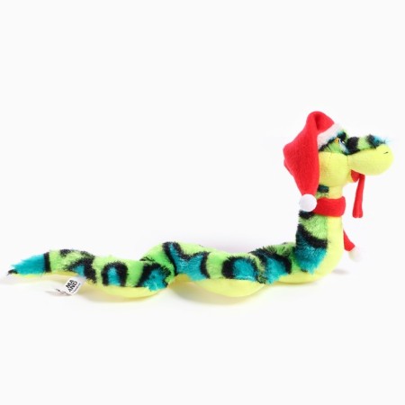 Soft toy "Snake", in the New Year's cap, 16 cm-5