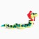 Soft toy "Snake", in the New Year's cap, 16 cm