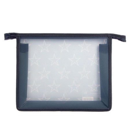 Folder for notebooks A5, 190 x 230 x 50 mm, lightning from above, plastic, calligrata "stars"-2