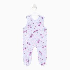 Long -term slids are children, white/pink color, height 74 cm