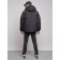 Winter male jacket, size 48, black color