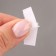 Velcro adhesive base "rectangle", set of 30 pcs., Size 1 pcs: 1 × 1.6 cm