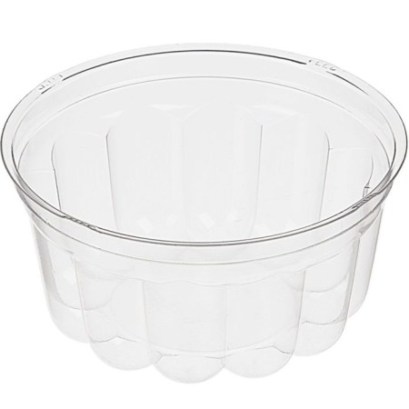 M-750 container, round, transparent color, size 14.9 x 14.9 x 7.7 cm, volume of 770 ml
