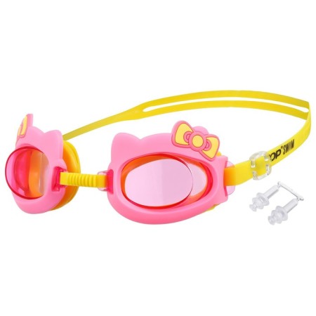 Glasses for swimming children's Onlytop "Bow", beryushi, pink color