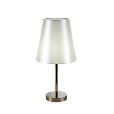 Прикроватная лампа Evoluce. SLE105904-01. Bellino. 1х40 Вт, E14, 22х22х44 см, цвет никель