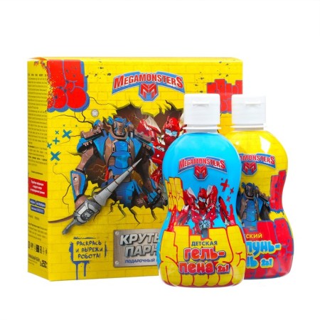 Gift set Cool guys: shampoo-gel, 250 ml + gel Pen, 250 ml