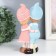 Polystone souvenir "Baby in caps, with a bouquet" MIX 9.5x6x17.5 cm