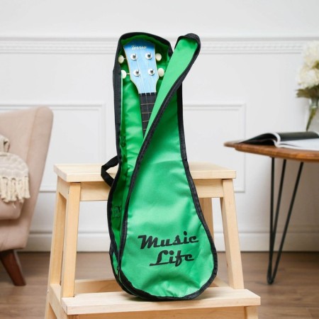Soprano Upole Case Music Life, 20 x 8 x 57 cm, green-1
