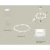 Ambrella Light Acrylic lamp, XR92031903, GX53 LED 12 W, white sand, white matte