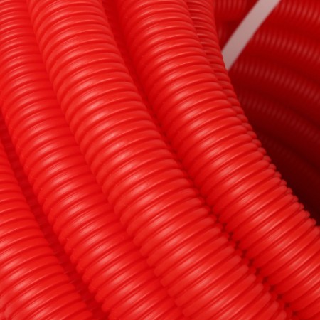 Corrugated pipe stout, d = 40, without a broach, a bay 30 m, red-3