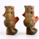 Miniature Puppet "Squirrel on a tree", set 2 pcs., Size 1 pc. - 2.5 × 5 × 2.5 cm