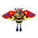 Air serpent "Bee", with fishing line, color mix