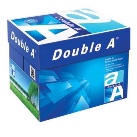 Paper A5 500 L, DOBLE A, 80 g/m2, Whiteness 163% CIE, class A+-2