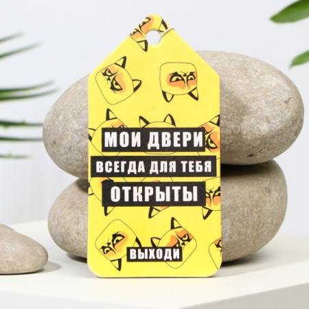 Ароматизатор в авто «Цитата дня», аромат: баббл-гам-1