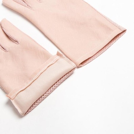 Women's gloves minaku is plain, 24 cm, central-2