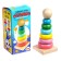 Developing toy "Pyramid made of wood"