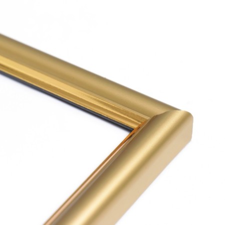 Photo frame Plastic "Gallery" 25x25 cm gold (plastic screen)-2