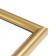 Photo frame Plastic "Gallery" 25x25 cm gold (plastic screen)