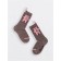 Extended children's socks in a rumor with a decorative toy Contse Kids Tip-Top, size 14, Coffee color
