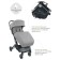 Stroller walking children's indigo trip, gray color