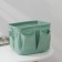Storage basket "Tai", 2 pockets, 20 × 16 × 14 cm, green color