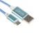 Mybit, microUSB - USB, dynamic LED backlight, 2 A, 1 m, only charging