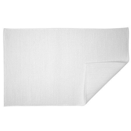 Bathroom mat textured Essential, size 50x80 cm, white-2