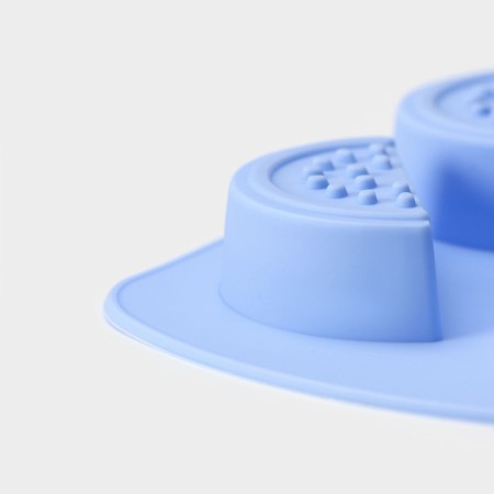 Baking shape of the share "watermelon slices", silicone, 19 × 11 × 1.5 cm, 6 cells (4 × 2.5 cm), color mix-4