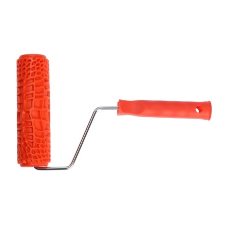 Decorative tundra roller, rubber, "snake", handle d = 6 mm, 180 mm-5