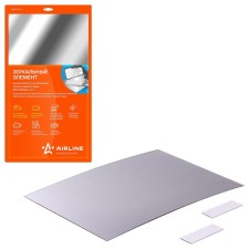 AIRLINE mirror element, reptile, for large rear view mirrors, 450x250 mm