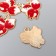 Decor for creativity Metal, enamel "Red Lisenok" 2x1.9 cm
