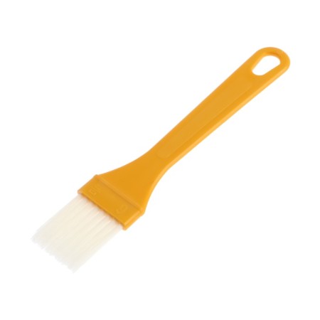 Brush flat promo, artificial bristles, plastic handle, 27 mm
