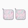 Set of Ethel "Birds" 2 pcs, 19x19cm, sarzha, 100% x/l, Vatin 250g/m2