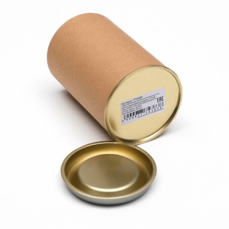 TUBUS 63x100 mm (80 mm inside height), cardboard, metal cover-2