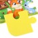 Soft puzzle for kids "Forest animals", 6 parts, crumb I