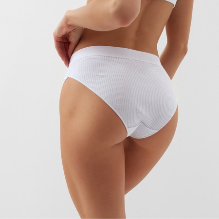 Set of panties of slips minku Rubber size 48-50 (white, beige, black) 3 pcs-6