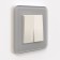 Switch W1120162, two -key, with backlight, ivori matte