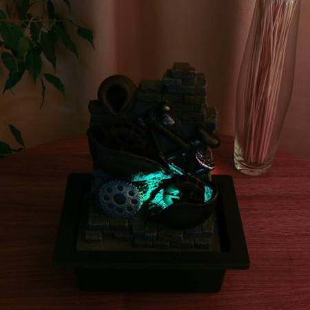 Diamond Fountain Bicycle, 16x20x25 cm (with backlight)-2
