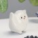 Souvenir "Cat Pers", 7.5x8cm, Gzhel, white color