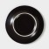 Smak Porcelain Universal Carbone, D = 15 cm, h = 2 cm, black color