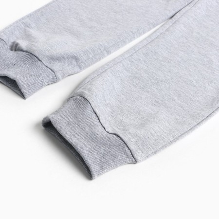 Male costume (sweatshirt/pants), black/gray melange, size 46 (m)-11