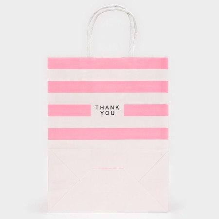 Crafts, pink, "thank you", 27 x 21 x 11 cm-2